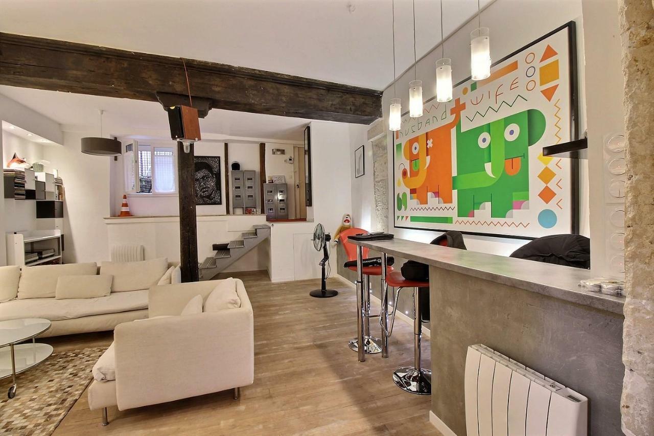 شقة Luxury Loft Center Of باريس المظهر الخارجي الصورة