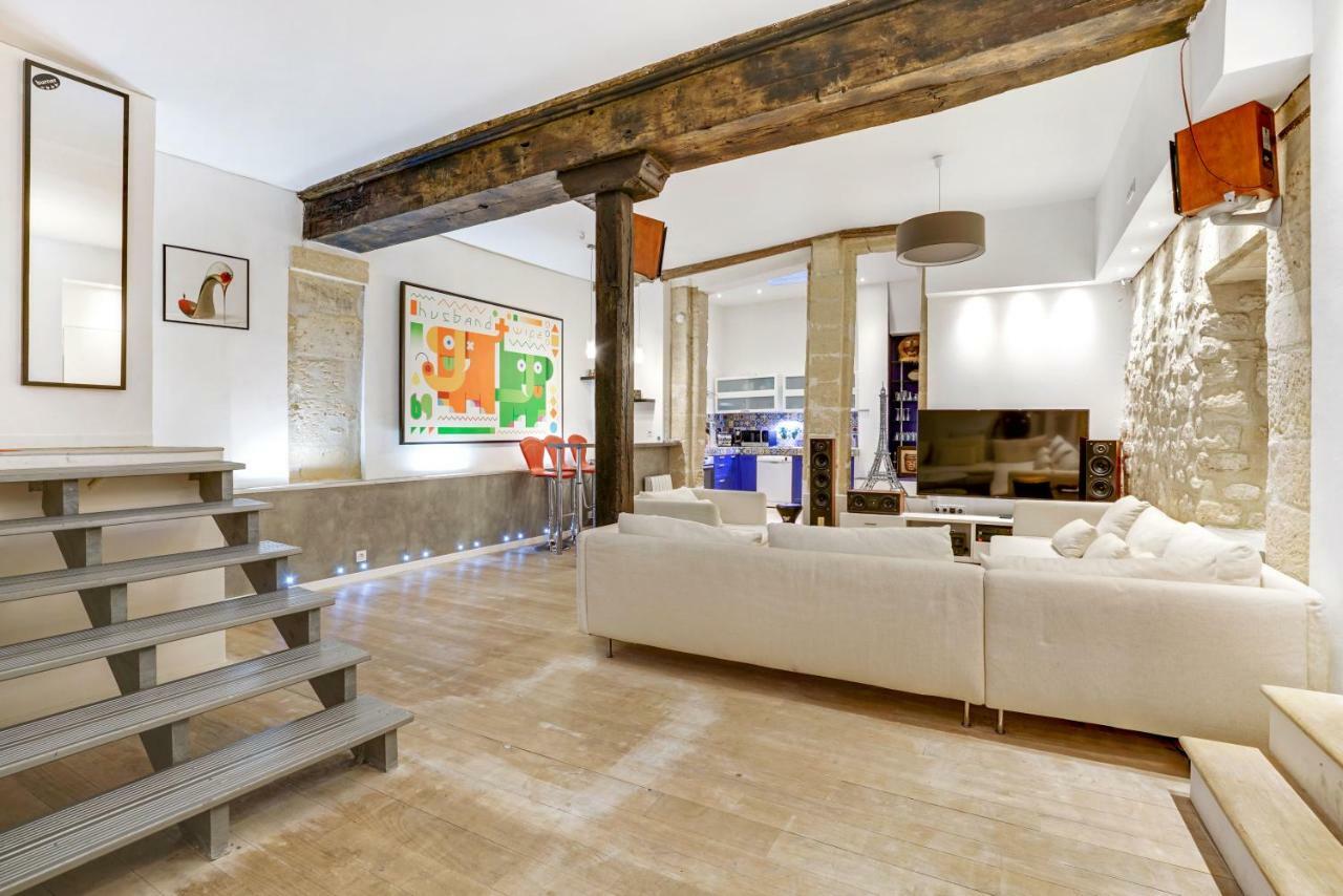 شقة Luxury Loft Center Of باريس المظهر الخارجي الصورة