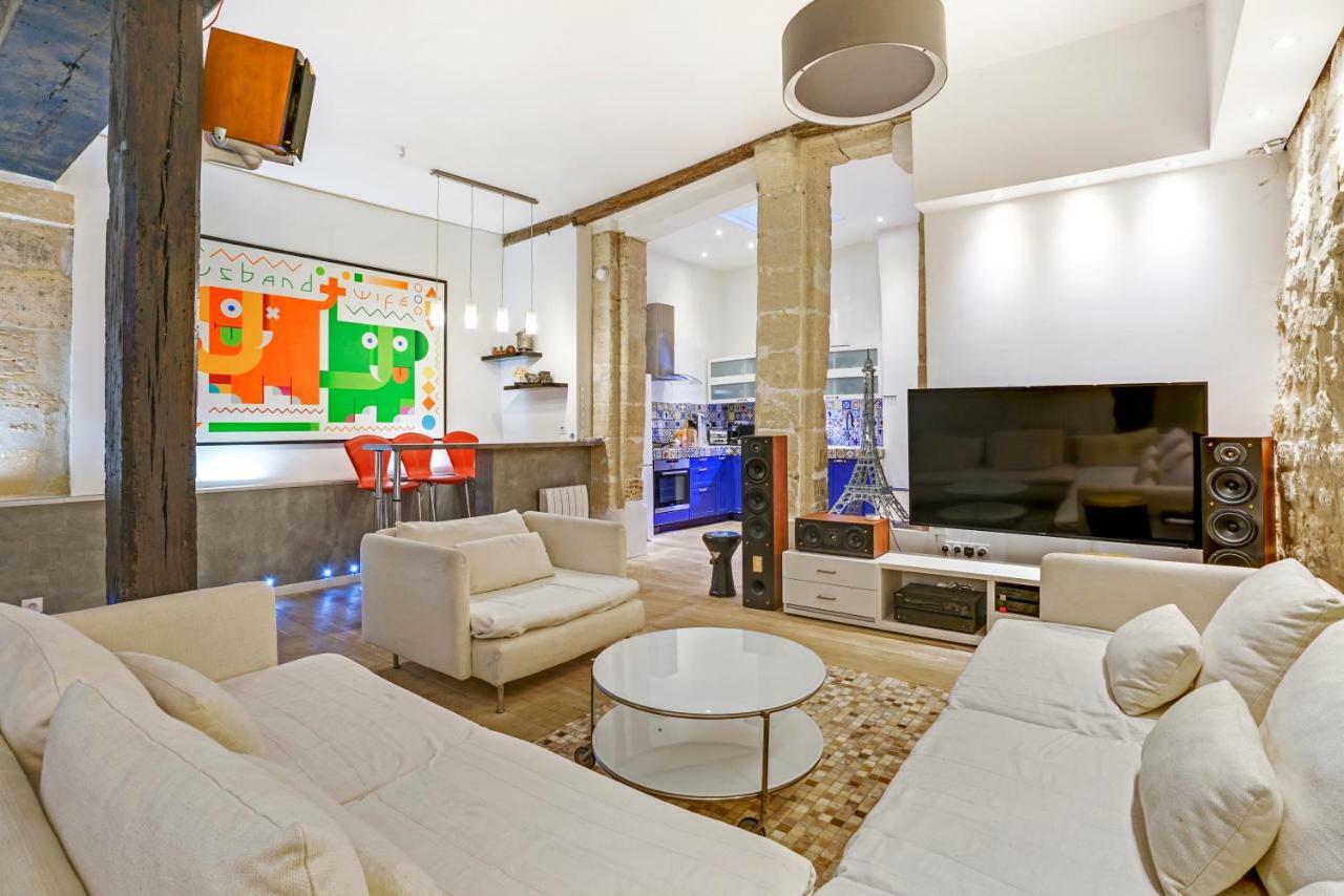 شقة Luxury Loft Center Of باريس المظهر الخارجي الصورة