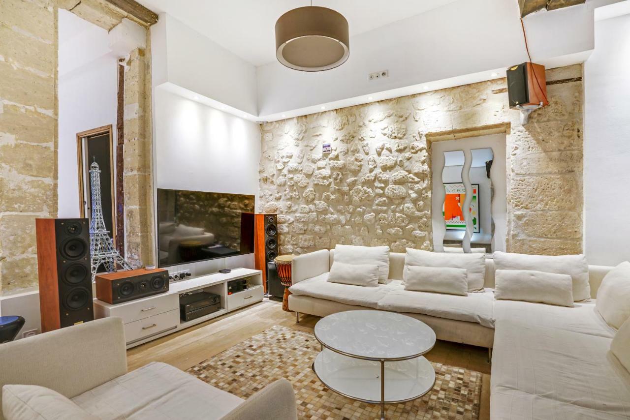 شقة Luxury Loft Center Of باريس المظهر الخارجي الصورة