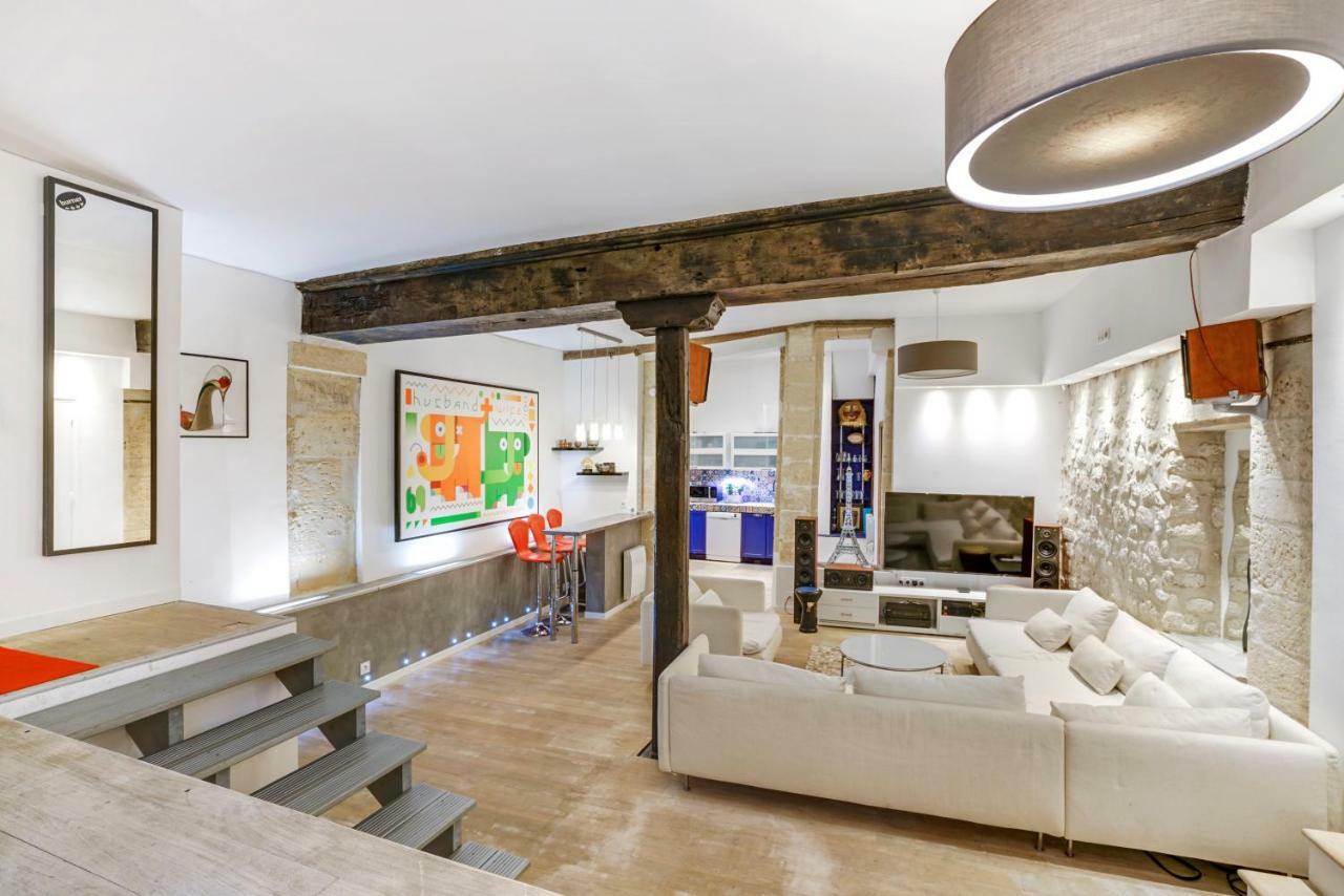شقة Luxury Loft Center Of باريس المظهر الخارجي الصورة